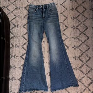 Lee Women's Blue Flare Jeans